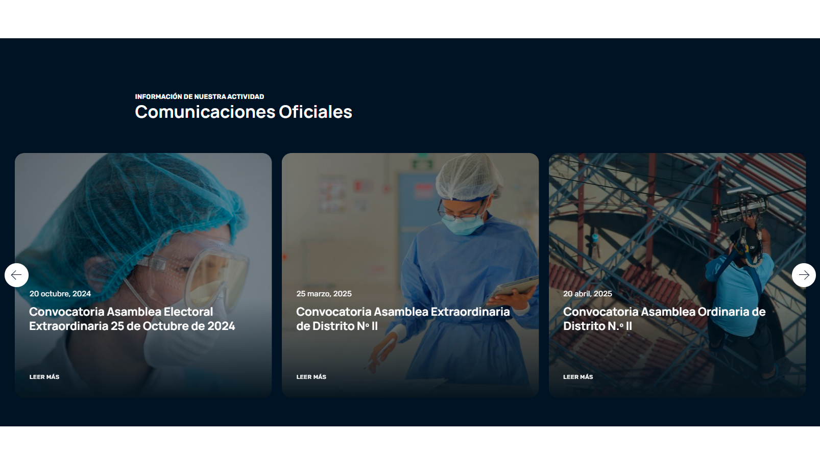 Colegio de Higiene — Comunicación y noticias